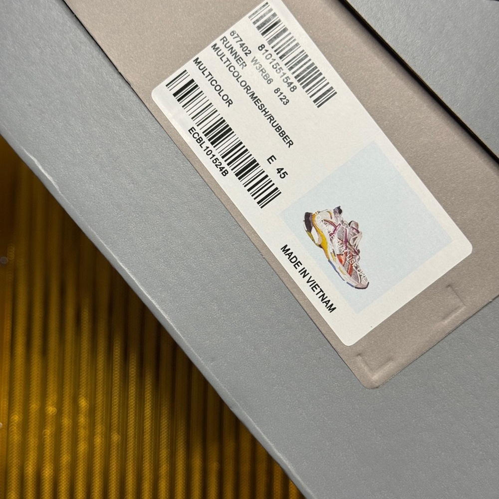 Balenciaga Multicolor Sneakers - Picture 4 of 7